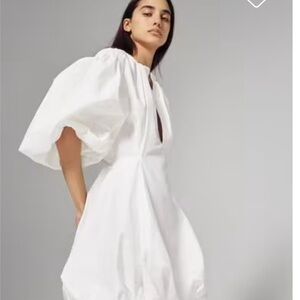 BASSIKE - crew neck bubble dress